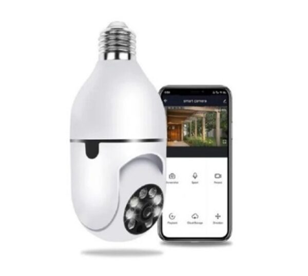Camara Mini Bombilla Inteligente Wifi