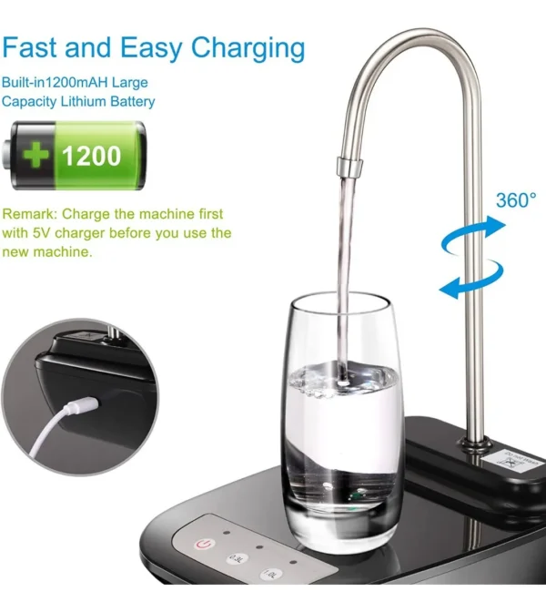 Dispensador Agua Con Base Automatica - Imagen 3